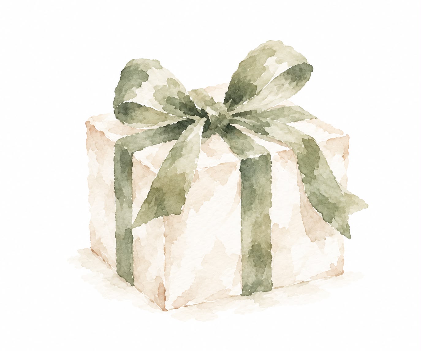 Regalo con lazo verde